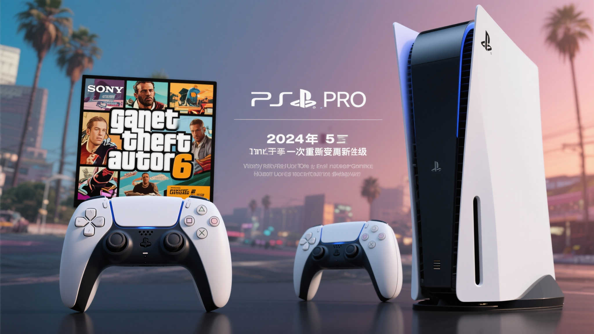 PS5 Pro或将在明年5月迎来重要升级，准备迎接《GTA6》的到来？